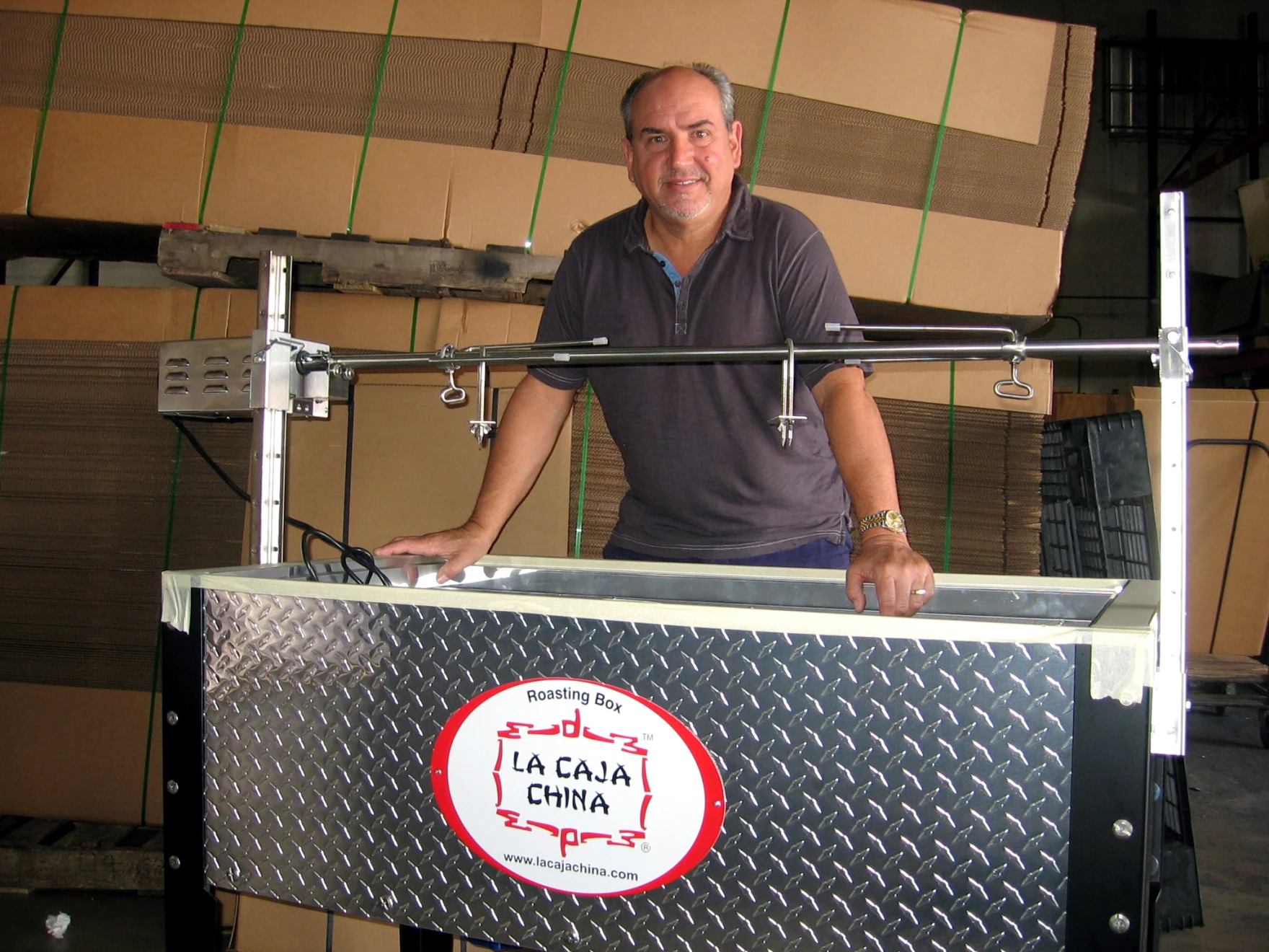 Roberto Guerra, creador de la Caja China